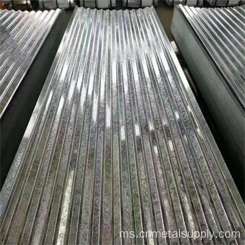 Lembaran Bumbung Galvanized GI Zink bersalut
